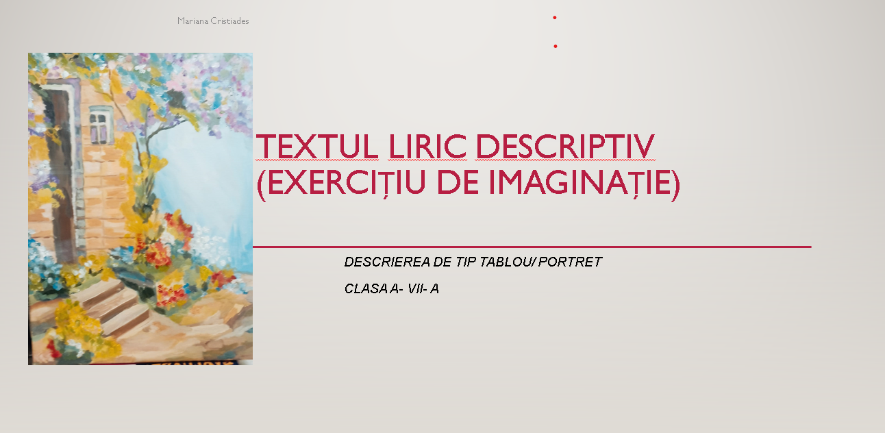 Primăvara în pictură și în literatură. Culoare și sentiment...